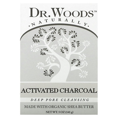 Dr. Woods Activated Charcoal, 5 oz (141 g) - Image 1