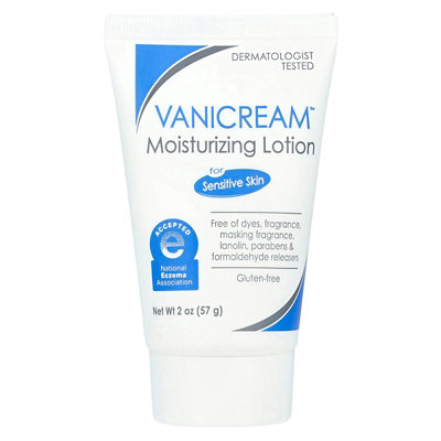 Vanicream Moisturizing Lotion For Sensitive Skin, Fragrance Free, 2 oz (57 g) - Image 1