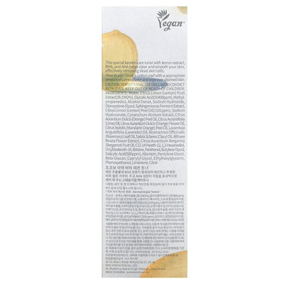 Tocobo AHA BHA Lemon Toner, 5.07 fl oz (150 ml) - Image 3