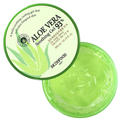 Skinfood Aloe Vera Soothing Gel 93, 10.14 fl oz (300 ml) - Image 4
