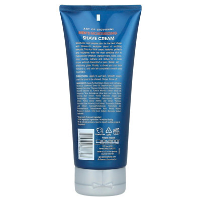 Art Of Giovanni, Men, Moisturizing Shave Cream, 7 fl oz (207 ml) - Image 2