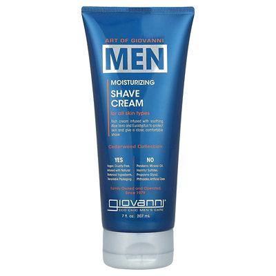 Art Of Giovanni, Men, Moisturizing Shave Cream, 7 fl oz (207 ml) - Image 1