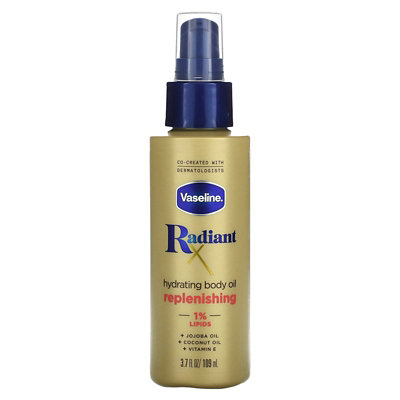 Vaseline RadiantX, Hydrating Body Oil, 3.7 fl oz (109 ml) - Image 1