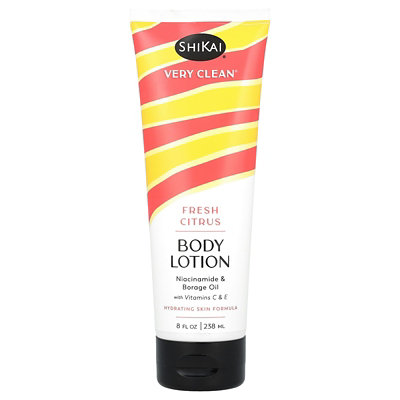 Shikai Very Clean, Body Lotion, Fresh Citrus, 8 fl oz (238 ml) - Image 1