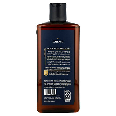 Cremo Body Wash, Palo Santo, 16 fl oz (473 ml) - Image 2