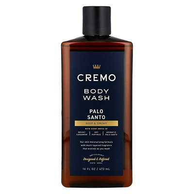 Cremo Body Wash, Palo Santo, 16 fl oz (473 ml) - Image 1