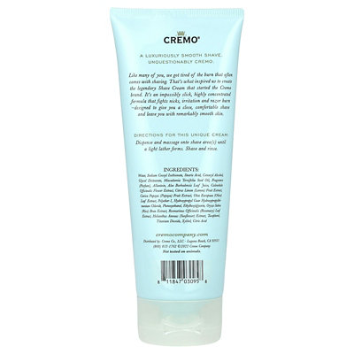 Cremo Shave Cream, Vanilla Orchid, 6 fl oz (177 ml) - Image 2