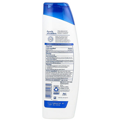 Head  Shoulders Itchy Scalp Care 2 In 1 Shampoo  Conditioner, Infused with Eucalyptus, 8.45 fl oz (250 ml) - Image 2