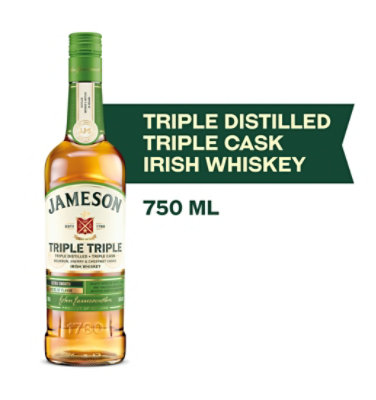 Jameson Whiskey Triple Triple - 750 ML - jewelosco