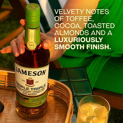Jameson Whiskey Triple Triple - 750 ML - Image 4