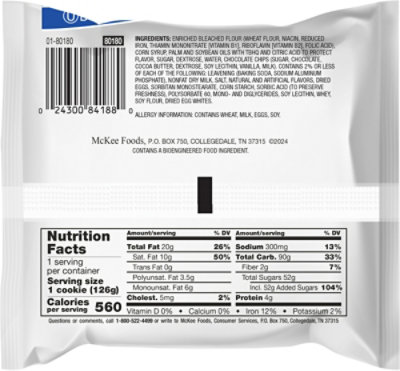 Little Debbie Chocolate Chip Creme Pie - 4.4 OZ - Image 5