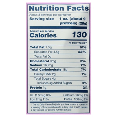 Savor By Suzie Pretzels Dark Chocolate Grain Free 3.5oz - 3.5 OZ - Image 4
