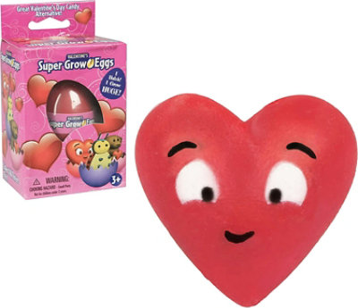 SCS Direct Valentine's Day Super Grow Eggs - Hatch and Grow Your Own Pets - The Grow Huge Gift for Kids, Mom, or Loved Ones (1-Pack) - Image 1