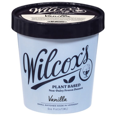 Wilcoxs Plant Based Vanilla Pint 16fz - 16 FZ - shaws
