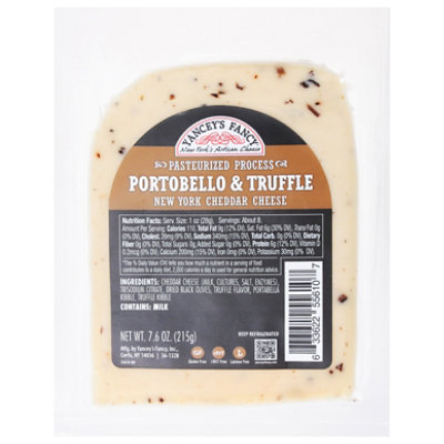 Yanceys Fancy Cheddar Portobello Truffle - 7.6 OZ - Image 2