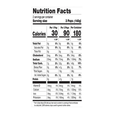 Goodpops Pop Junior Mango Organic 6ct - 9.9 FZ - Image 4