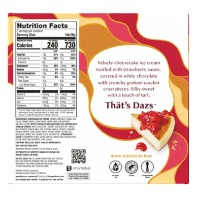 Haagen-dazs New York Strawberry Cheesecake Ice Cream Bars 3ct, 9 Fz, 3-3 Fz - 3-3 FZ - Image 5