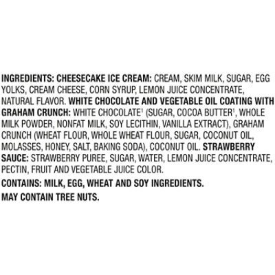 Haagen-dazs New York Strawberry Cheesecake Ice Cream Bars 3ct, 9 Fz, 3-3 Fz - 3-3 FZ - Image 4