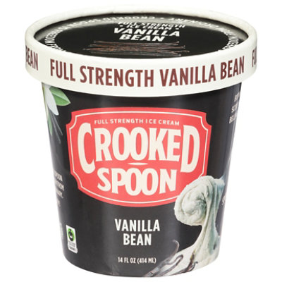 Crooked Spoon Ice Cream Vanilla Bean Gluten Free - 14 FZ - Image 2