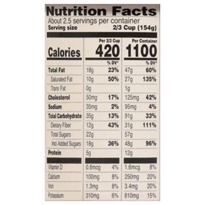 Crooked Spoon Ice Cream Dark Chocolate Gluten Free - 14 FZ - Image 4