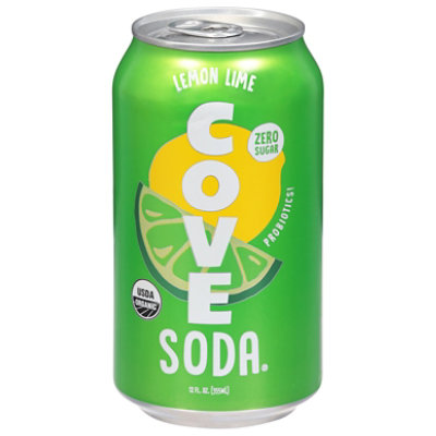 Cove Soda Gut Healthy Lemon Lime - 12 FZ - Image 3