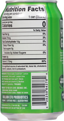 Cove Soda Gut Healthy Lemon Lime - 12 FZ - Image 6