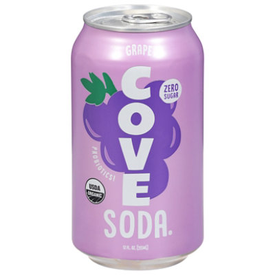 Cove Soda Gut Healthy Grape - 12 FZ - Image 2