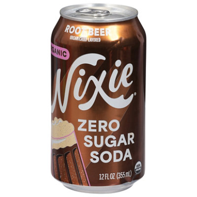 Nixie Soda Zero Sugar Root Beer Organic - 12 FZ