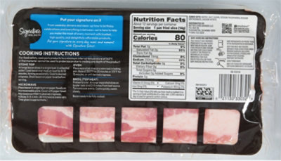 Signature Select Premium Sliced Bacon - 16 OZ - Image 6