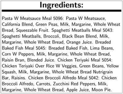 Golden Gourmet Complete Five Meal Lunch/Dinner (Pack of 5) - Image 3