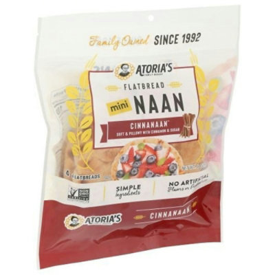 Atorias Family Bakery Mini Cinnanaan Naan, 8 Ounce (Pack of 8) - Image 3