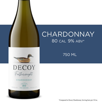 Decoy Featherweight Chard Wine - 750 ML - Image 2