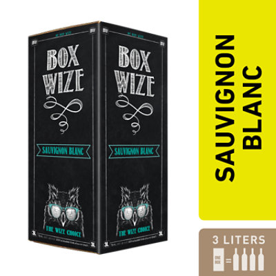 Box Wize Sauv Blanc Wine - 3 LT