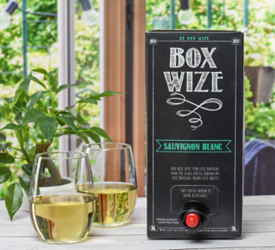 Box Wize Sauv Blanc Wine - 3 LT - Image 3