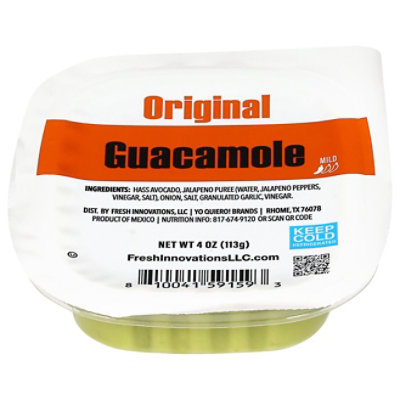 Guacamole Original Grab & Go - 4 OZ - Image 1
