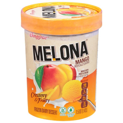 Melona Mango Ice Cream Tub 1.5 Qt - 1.5 QT - Image 2