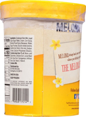 Melona Banana Ice Cream Tub 1.5 Qt - 1.5 QT - Image 6