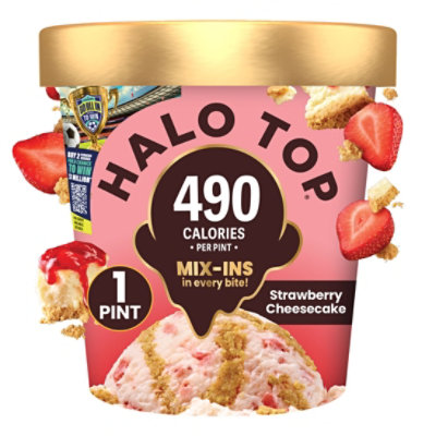 Halo Top Chocolate Chip Cookie Dough Lower Calorie Vanilla Light