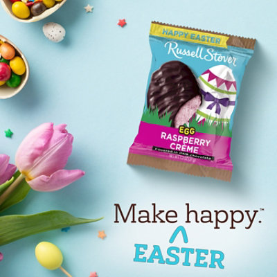 Russell Stover Dark Chocolate Raspberry Creme Egg - 1.3 OZ - Image 4