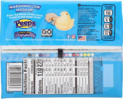 Peeps Rice Krispy Chicks 10ct - 3 OZ - Image 5