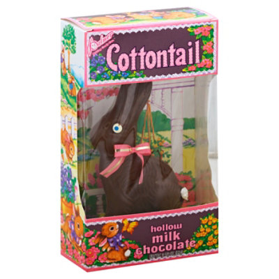 Cottontail Milk Chocolate Bunny - 3.5 OZ - Image 1