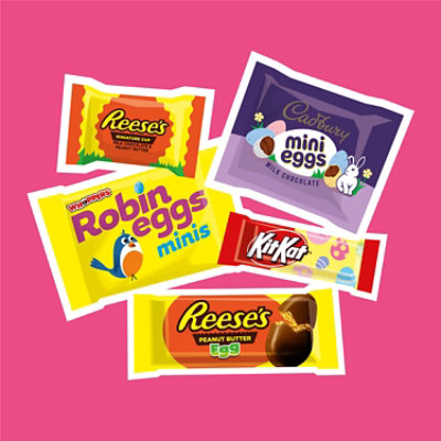 E Hsy Egghunt Pink Chocolate 45pc - 18.36 OZ - Image 3
