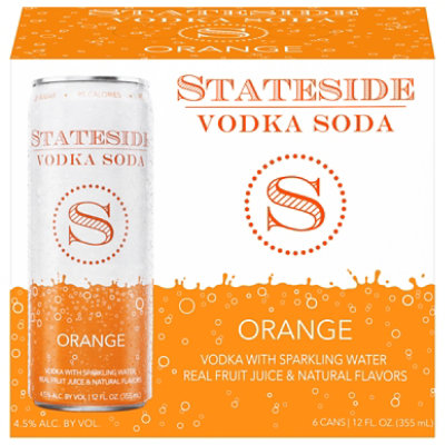 Stateside Orange Vodka Soda - 6-12FZ - Image 2