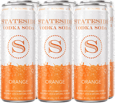 Stateside Orange Vodka Soda - 6-12FZ - Image 1