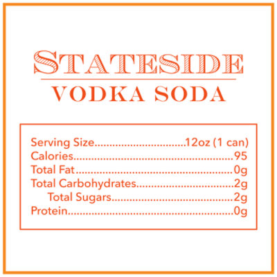 Stateside Orange Vodka Soda - 6-12FZ - Image 3