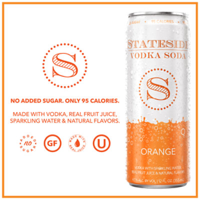 Stateside Orange Vodka Soda - 6-12FZ - Image 4