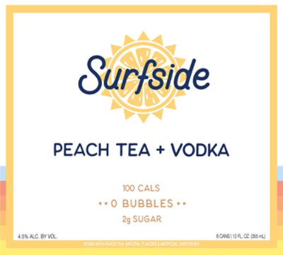 Surfside Peach Tea - 6-12FZ - Image 4