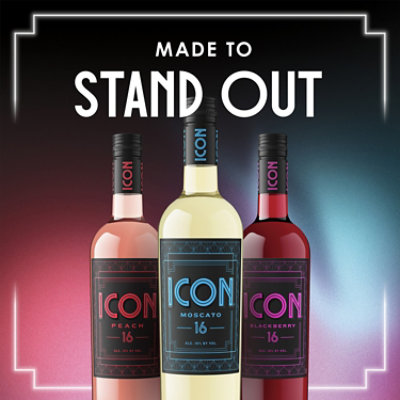 Icon High Alcohol White Moscato Wine - 750 ML - Image 5