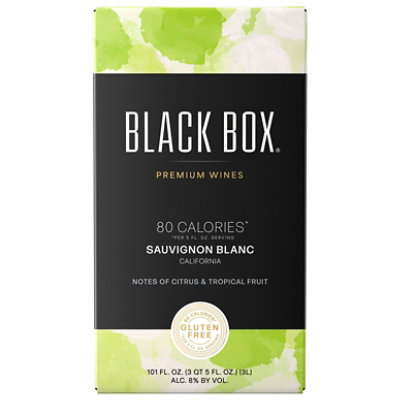 Black Box Lower Calorie Sauvignon Blanc  Wine - 3 LT - Image 1