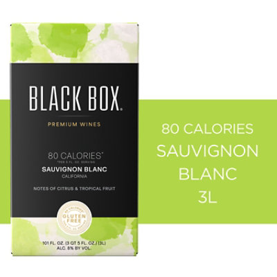 Black Box Lower Calorie Sauvignon Blanc  Wine - 3 LT - Image 2